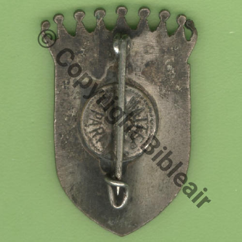 A1063 1947.56 NH GT.II.61 MAINE LE BOURGET  MATTER SM Bol Pastille MATTER PARIS Bronze Dos lisse Email.GF Src.Y.GENTY 